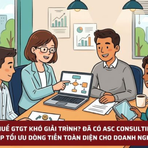 HOÀN THUẾ GTGT KHÓ GIẢI TRÌNH? ĐÃ CÓ ASC CONSULTING – GIẢI PHÁP TỐI ƯU DÒNG TIỀN TOÀN DIỆN CHO DOANH NGHIỆP