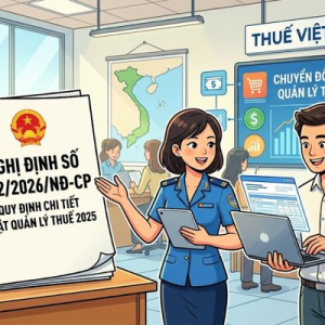 CHÍNH THỨC BAN HÀNH NGHỊ ĐỊNH 252/2026/NĐ-CP HƯỚNG DẪN LUẬT QUẢN LÝ THUẾ MỚI NHẤT