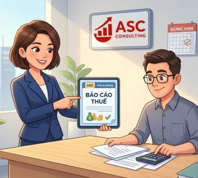 DỊCH VỤ BÁO CÁO THUẾ TẠI ASC CONSULTING CHO DOANH NGHIỆP MỚI