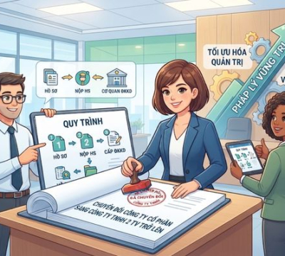 THỦ TỤC CHUYỂN ĐỔI CÔNG TY CỔ PHẦN THÀNH CÔNG TY TNHH HAI THÀNH VIÊN TRỞ LÊN: CẨM NANG PHÁP LÝ TOÀN DIỆN 2026