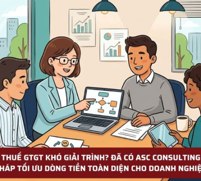 HOÀN THUẾ GTGT KHÓ GIẢI TRÌNH? ĐÃ CÓ ASC CONSULTING – GIẢI PHÁP TỐI ƯU DÒNG TIỀN TOÀN DIỆN CHO DOANH NGHIỆP