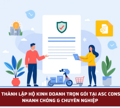 DỊCH VỤ THÀNH LẬP HỘ KINH DOANH TRỌN GÓI TẠI ASC CONSULTING: NHANH CHÓNG & CHUYÊN NGHIỆP